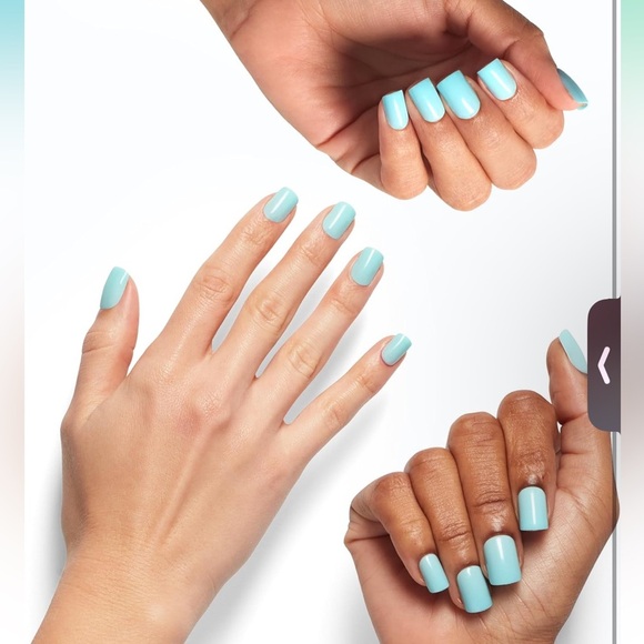 Suzi Without A Paddle | OPI On Point Instant Press-On Mani - Light Blue - Picture 3 of 6